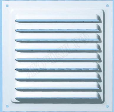 Металлическая решетка МВМ - настенная 125с цинк Металлическая решетка МВМ - настенная 125с цинк