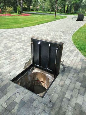 Напольный люк Брус Ли Стальной, Съемная дверца Напольный люк Брус Ли Стальной, Съемная дверца