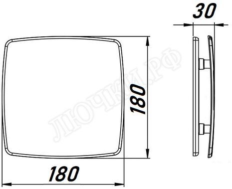 Вытяжной вентилятор Awenta System+, Silent, 125, KWS125, PNI125, Нержавеющая сталь Вытяжной вентилятор Awenta System+, Silent, 125, KWS125, PNI125, Нержавеющая сталь