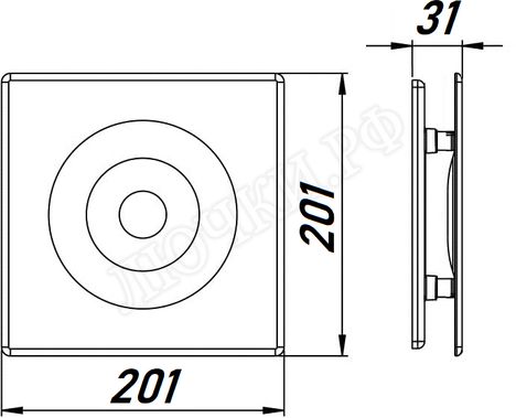 Вытяжной вентилятор Awenta System+, Silent, 125, KWS125, POB125, Белый, пластик Вытяжной вентилятор Awenta System+, Silent, 125, KWS125, POB125, Белый, пластик