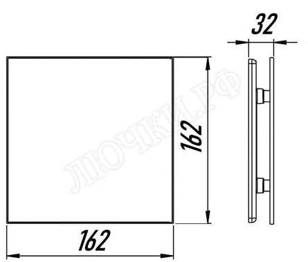 Вытяжной вентилятор Awenta System+, Silent, 100, KWS100, PTG100, Белый матовый, стекло Вытяжной вентилятор Awenta System+, Silent, 100, KWS100, PTG100, Белый матовый, стекло